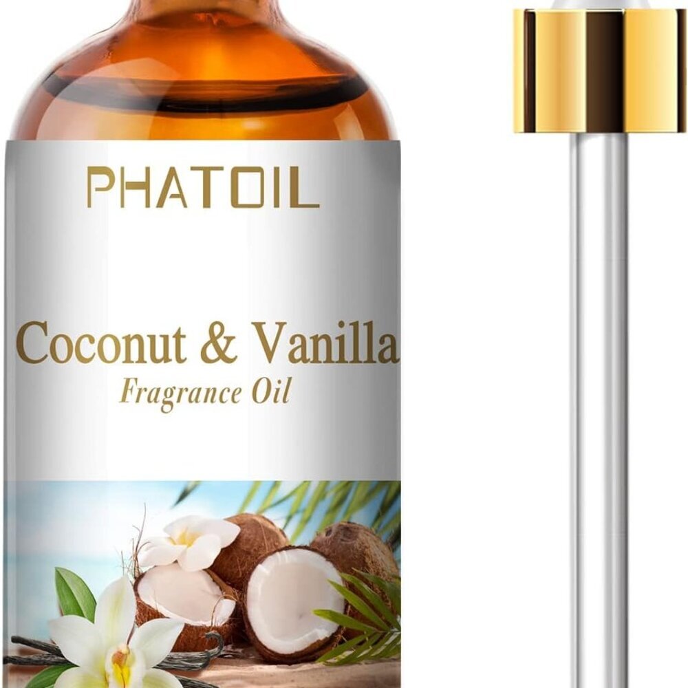 3.38FL.OZ Coconut & Vanilla Fragrance Oils for Aromatherapy, Essential Oils for